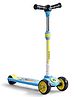Babyhug Disney Stitch Kids 3 Wheel Scooter with Attractive Led Wheels- Blue|Compact Fold|Lean-to-Steer| Toy for 3to9 yrs Boys&Girls| Gifting Option| Physical Activity| 50 kg Capacity| Adjutable Height