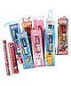 IncyWincy Cartoon Printed Stationery Gift Kit for Kids (Pack of 6)  Pencils, Scale, Eraser & Sharpener Set, Birthday Return Gift