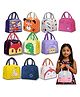 IncyWincy Insulated Lunch Bags for Kids & Adults (Pack of 10)  Waterproof, Leakproof Meal Carry Bag for School, Office, Travel & Picnics | Birthday Return Gift & Party Favor (21cm x 24cm x 13cm)