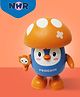 NHR Dancing Mushroom Penguin Musical Toy for Kids  Cute Musical Cartoon Penguin sound toy Figure with Lights & Movement, Non-Toxic Plastic Collectible Gift for Boys & Girls, Birthday Party Toy