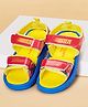 Pantaloons Junior Disney Pixar Cars Featuring Lightning Mcqueen Printed Velcro Closure Sandals - Red