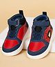 Pantaloons Junior Spider Man Featuring Character Printed Velcro Closure Shoes - Red
