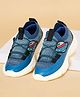 Pantaloons Junior Colour Blocked Ufo Applique Detailed Slip On Shoes - Navy Blue