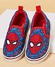 Pantaloons Junior Spider Man Featuring Character Printed Slip On Shoes - Navy Blue