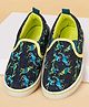 Pantaloons Junior Dinosaur Printed  Slip On Shoes - Black