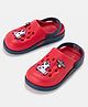 Pantaloons Junior Space Theme Applique Detailed Slingback Clogs - Red