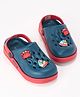 Pantaloons Junior Sailboat Applique Detailed Slingback Clogs - Teal Blue