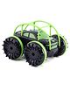 Amphibious Off-Road Stunt RC Car - Green| Remote Control| Racing Car| Stunt Truck for Kids| Muti Surface Wheels| Water Resistant| Land & Water Vehicle| Gifting Option for 3+ Yrs