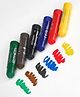 TYKLE Crayon Stick 6 pcs | Retractable Solid Colour Sticks for Kids' Art Use