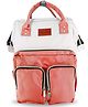 1st Step Smart And Multi-Functional Diaper Bag Backpack Diaper Bag - Orange