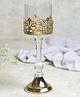 De Maison Décor Aurum Crest Pillar Candle Holder Small - Golden