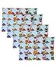 IncyWincy Sports Name Sticker Book Labels for Kids - Pack of 4 Sheets, 64 Labels