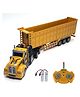 Sanjary Remote Radio Control Toys for 1:48 Four Channels Drift off Road dumper Trailer Engineering Car With Lights color design may vary