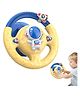 Sanjary Light Car Driving Game Astro Steering Wheel Music Baby Toy Children's Steering Wheel color design may vary