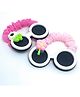 SKD Set Of 2 Sunglasses Designed Scrunchies - Pink