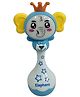 NEGOCIO Rattles Toy with Electronic Elephant Grab Shaker and Spin Rattles for Infants - PACK OF 1 - COLOR MAY VARY
