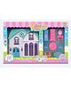 NEGOCIO Happy Family Doll House Playset for Kids - PACK OF 1 - COLOR MAY VARY