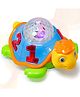 NEGOCIO Tortoise Shape Musical Toy for Kids | Battery Operated with LED Lights & Sound | Moving Turtle Toy for Kids - PACK OF 1 - COLOR MAY VARY