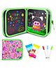 VGRASSP Reusable 6 Pages Slate Book For Kids With 3 Washable Markers And Wet Wipes - Erasable Drawing Chalk Pad - Color May Vary