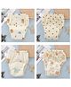 OBABY Muslin Reusable Toddler Baby Absorbent Potty Training Pants. PACK OF 4(1-2Years)