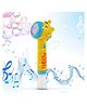 Vikrida Giraffe LED Bubble Stick for Kids Includes 1 Bubble Solution Bottle Fun Indoor & Outdoor Toy for Birthday Party Celebrations  Yellow