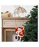 Vikrida Electric Hanging Parachute Santa Musical Cartoon Christmas Decoration for Tree, Home & Party Display