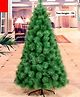 VikriDA 7 Feet Artificial Pine Green Christmas Tree Full PVC Branch Design with Metal Stand  Perfect for Festive Home Decoration