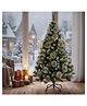 Vikrida 5.5 Feet Artificial Pine Snow Christmas Tree Perfect for Christmas Decoration