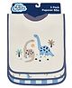 Big Softies 3 Pack Popover Bibs - Dino