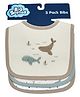Big Softies 3 Pack Newborn Bibs - Whale