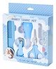 BitFeex Baby Care Grooming Kit with Nail and Hair Grooming Tools Complete Infant & Toddler Grooming Set- Blue