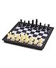 Play Nation Magnetic Chess Board Game Foldable Chess Board With Built-in Storage for Pieces Solid Plastic Pieces Improves Planning & Foresight Increases Concentration Strategic Game|Builds Patience