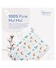 Carerio Newborn Baby Godadi, Soft Mulmul Cotton Baby Bed, Godadi, Crib Sheet, Cartoon Mat Bedding, Multicolor (Medium, Wodland Wonders (07))