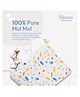 Carerio Newborn Baby Godadi, Soft Mulmul Cotton Baby Bed, Godadi, Crib Sheet, Cartoon Mat Bedding, Multicolor (Medium, Ocean Adventures (09))