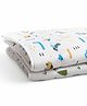 Carerio Newborn Baby Godadi, Soft Mulmul Cotton Baby Bed, Godadi, Crib Sheet, Cartoon Mat Bedding, Multicolor (Large, Pack of 2 (02))