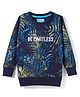 Junior Killer Full Sleeves Be Limitless Text Printed Heavy Winter Sweatshirt - Navy Blue