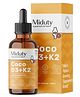 Miduty Coco D3 + K2 Vitamin D3 Drops for Kids & Babies | 600 IU D3 with MK-7 | Supports Bone, Teeth & Immunity - 50 ml