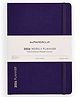 myPAPERCLIP 2026 Dated Weekly Planner, Soft Paper Cover, A5 D1-Aubergine
