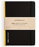 myPAPERCLIP 2026 Dated Weekly Planner, Black Mill Board Hard Cover, A5_D2-Yellow