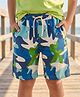 Pine Kids Looper Shorts With Camouflage Print - Multicolor