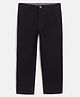 Campana Cotton Elastane Woven Solid Chino Trousers - Black