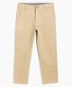 Campana Cotton Elastane Woven Solid Chino Trousers - Beige
