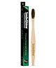 SmiloShine Charcoal Bamboo Toothbrush for Adults | Eco-Friendly, Soft Bristles   Single Pack | Ages 3+
