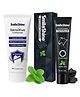 SmiloShine Advanced Teeth Whitening with Activated Charcoal Toothpaste + SmiloShine Nitraguard Sensitive Toothpaste | Ages 12+ | Pack of 2