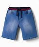 Pine Kids Denim Woven Washed Shorts - Light Blue