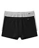 Putchi Bamboo Knit Pack Of 2 Solid Mid Rise Maternity Shorts - Black & Grey