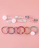 Babyhug Disney Free Size Hair Accessories Combo Sets Pack of 12- Mutlicolor
