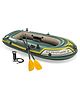 INTEX SEAHAWK 2 Person Inflatable Fishing Boat Raft Accessory Pump Dinghy 3 air Chamber Vinyl Water Sport Pvc Boat
