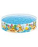 Intex inflatable 4 Ft Round Swimming Pool Folding and Durable Swim Center Pool for Kids swim play bath tub