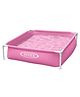 Intex inflatable Mini Frame Swimming Pool, Blue, Steel and PVC, Pink water square tub for kids